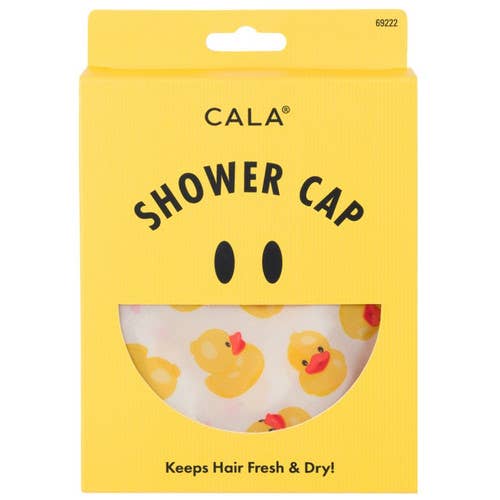 Cala Hair Shower Cap Spa Boxed - Ducky