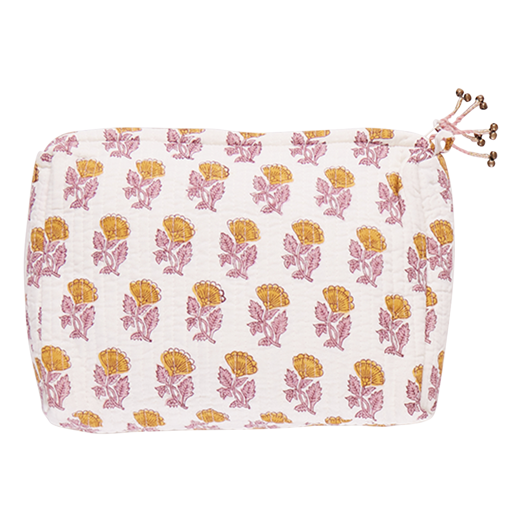 Pink Chicken Quilted Pouch - Assorted Sizes and Colors!