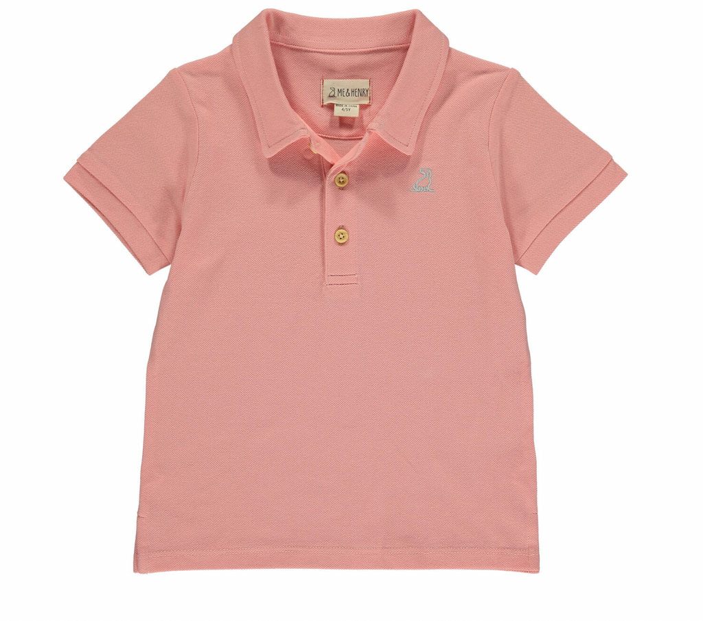 Me & Henry Starboard Polo in Pink