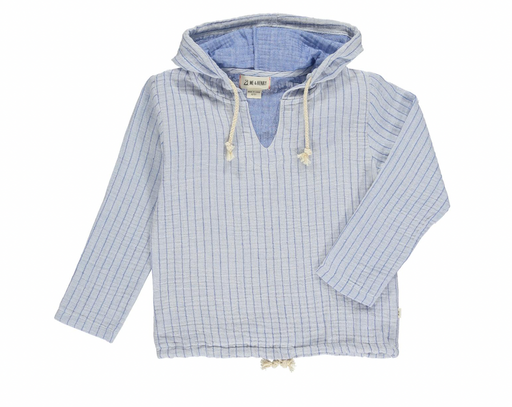 Me & Henry St Ives Gauze Hooded Top