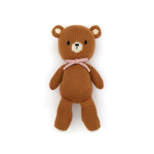 Tun Tun Baby Bear with Pink Bow