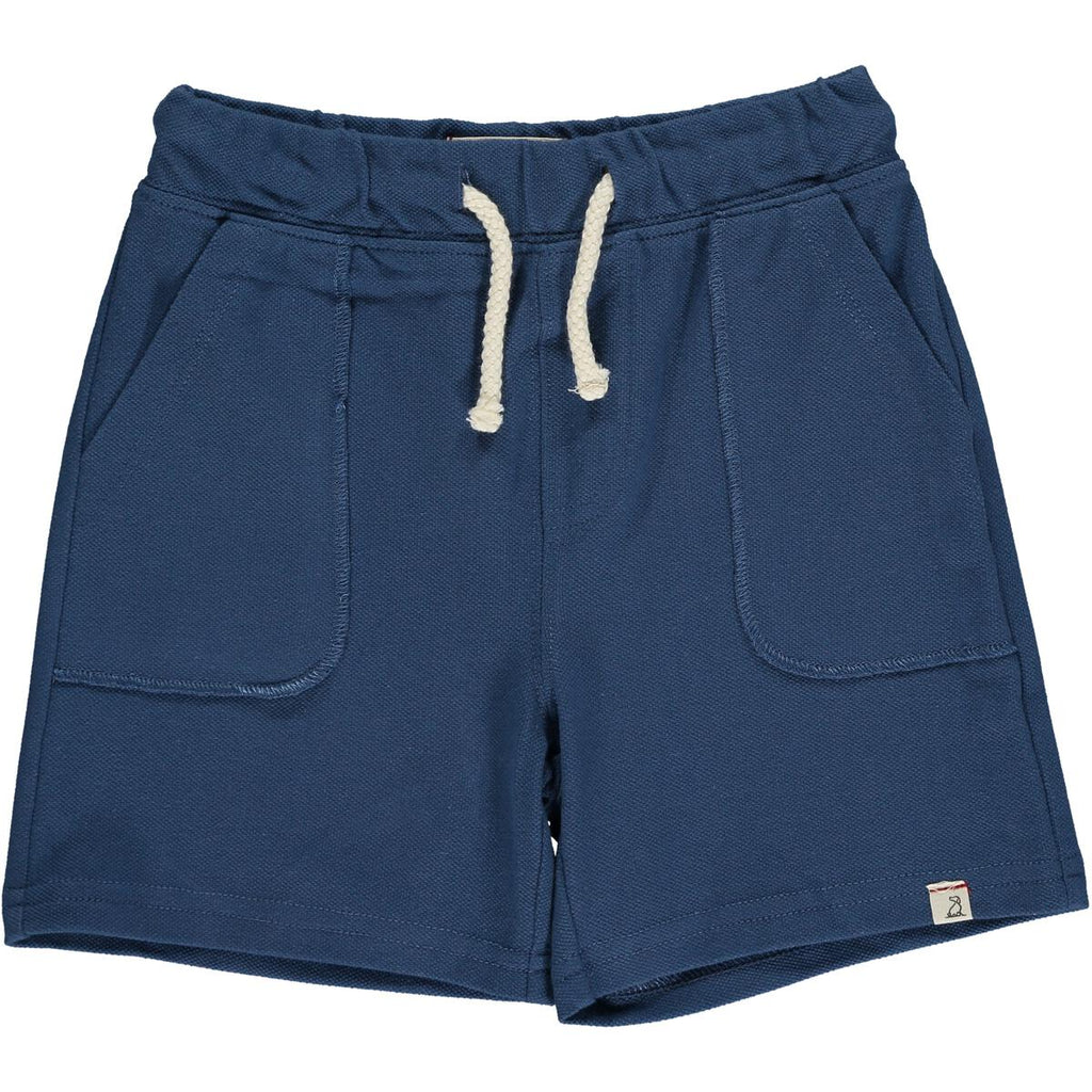 Me & Henry Timothy Pique Short in Navy