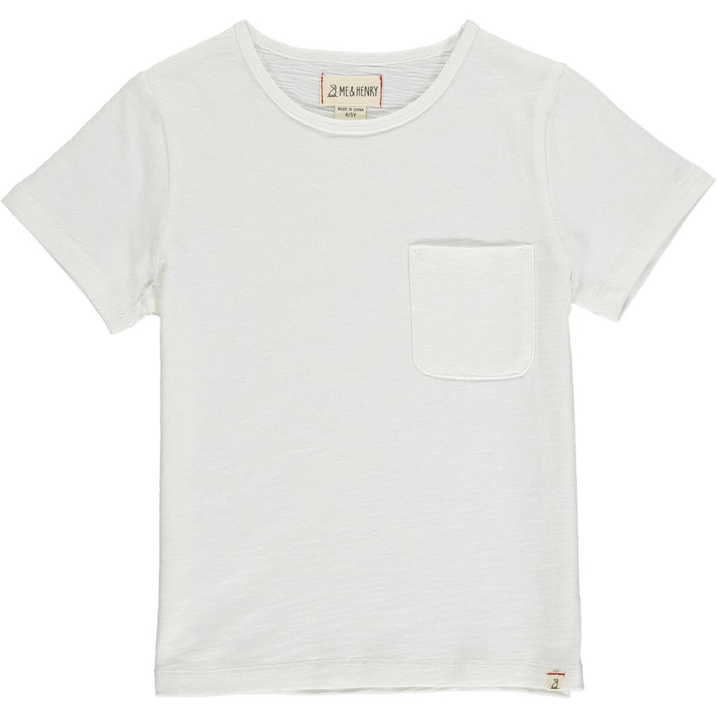 Me & Henry Josh Tee in White