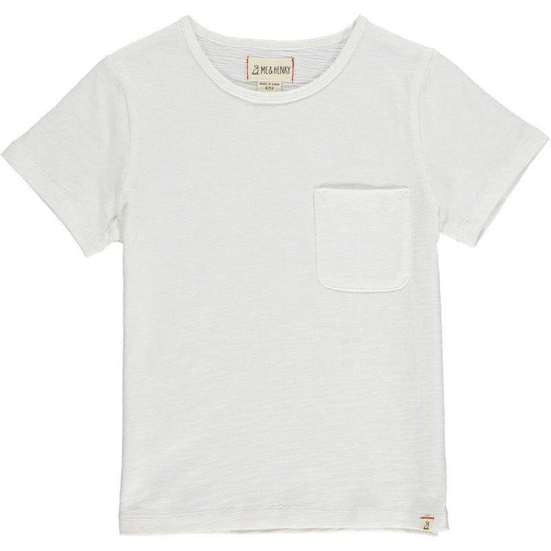 Me & Henry Josh Tee in White