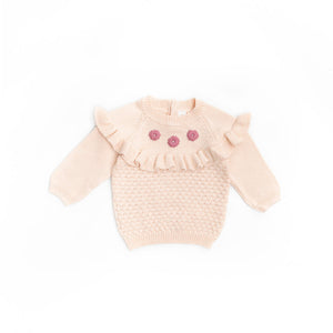 Tun Tun Gabrielle Sweater in Baby Pink