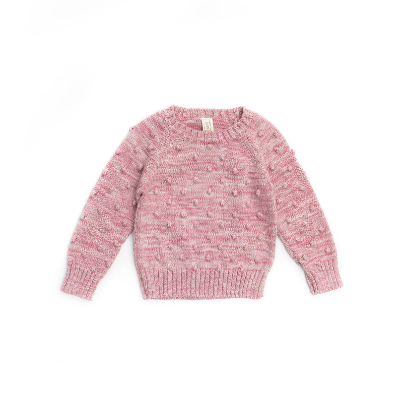 Tun Tun Jo Sweater in Mauve Marl