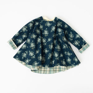 Thimble Reversible Swing Tunic in Winter Corsage