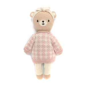 Tun Tun Bear with Pink Sweater and Headband