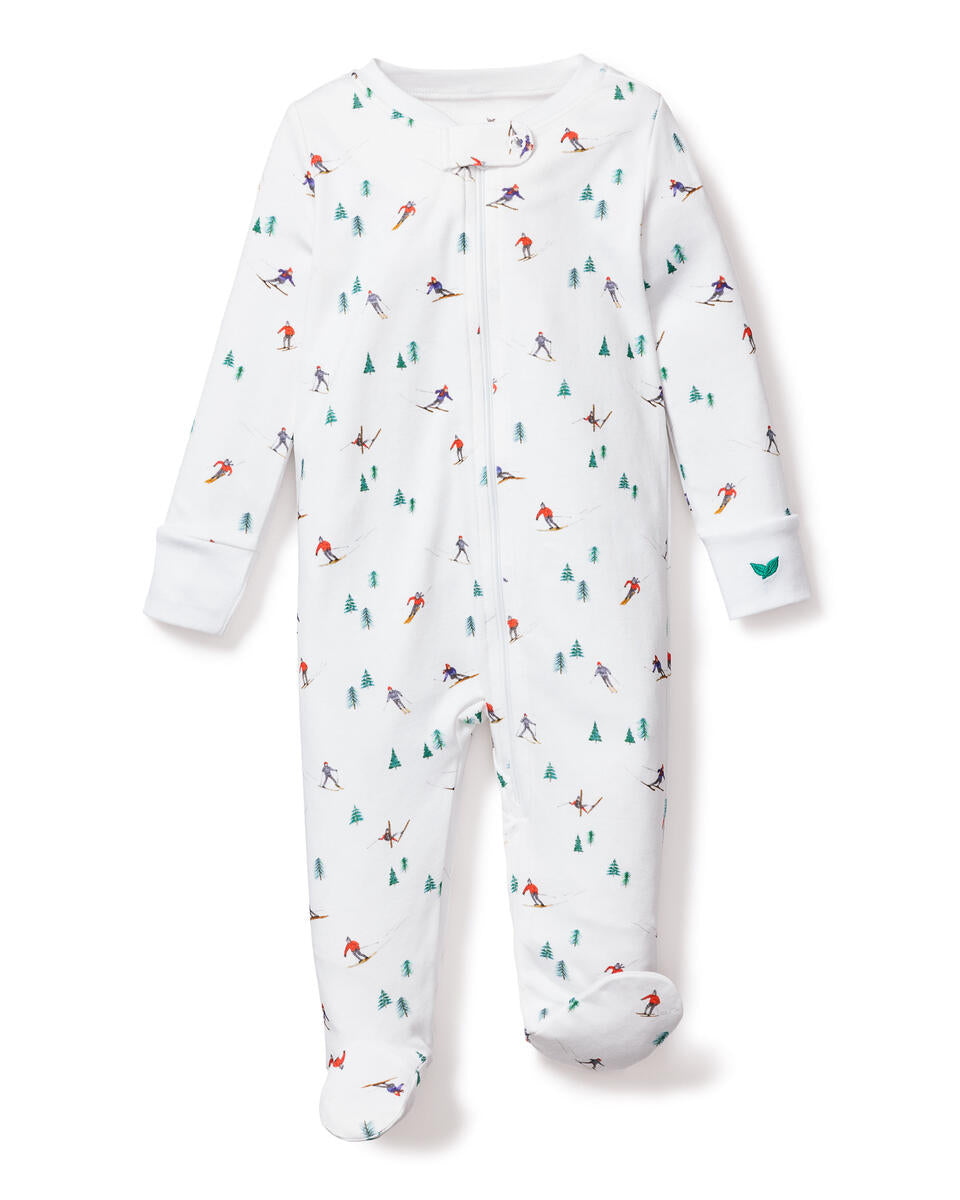 Petite Plume Pima Cotton Romper in Après Ski