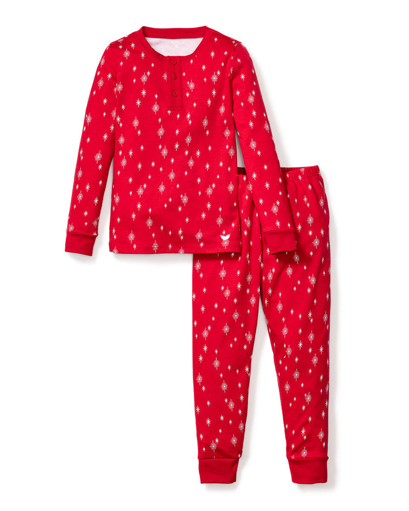 Petite Plume Pima Cotton Snugfit Pajamas in Starry Night