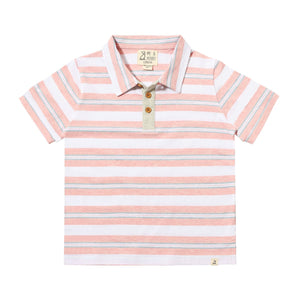 Me & Henry Polo in Multi Stripe