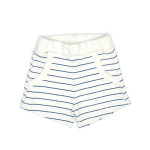 Tun Tun Knit Short in Blue Heaven Stripes