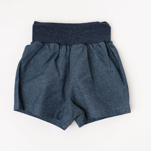 Thimble Easy Short in Dark Chambray