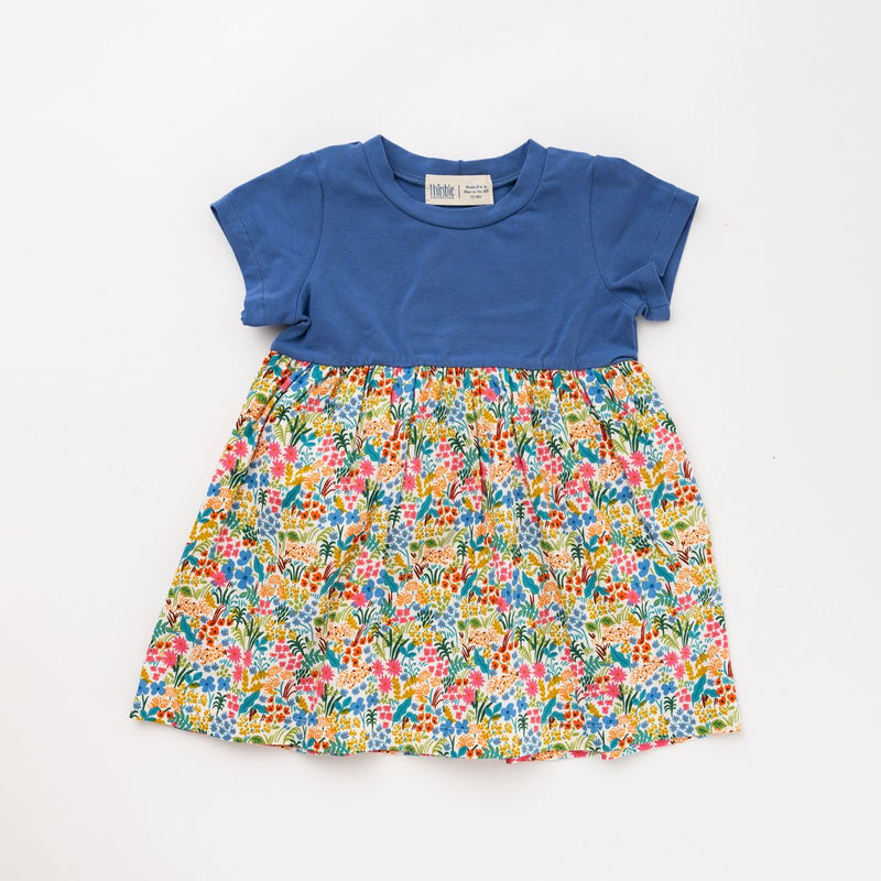 Thimble Playground Dress in Summer Wildflowers