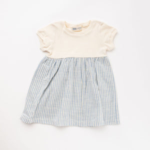 Thimble Playground Dress in Prairie Stripe