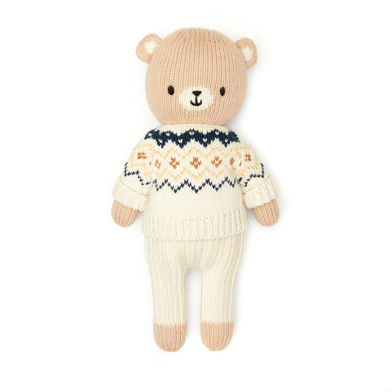 Tun Tun Arthur the  Bear with Holiday Sweater