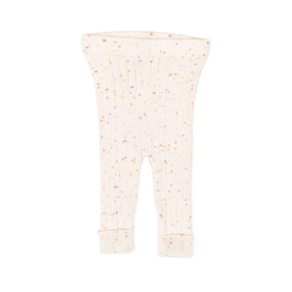 Tun Tun Knitted Legging in Rose Confetti