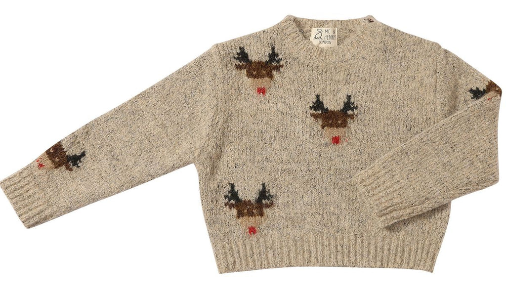Me & Henry Rudy Reindeer Sweater