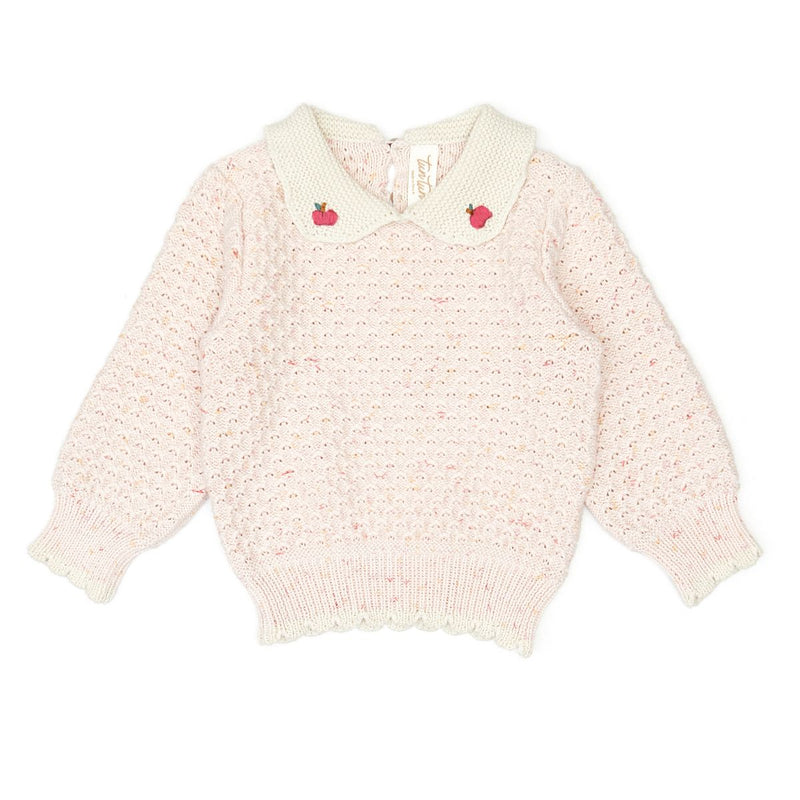 Tun Tun Lily Sweater in Rose Confetti