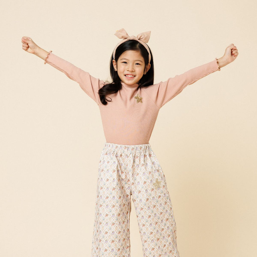 Petite Hailey Vintage Flower Wide pants