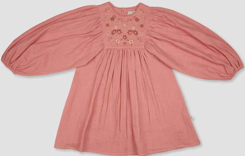 Early Sunday Belle Dress in Rose