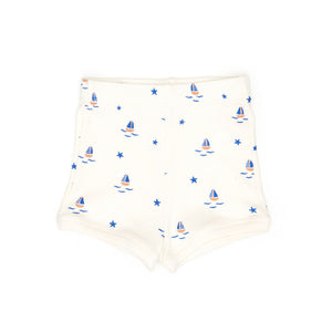 Tun Tun Ribbed Short in Natural Boats