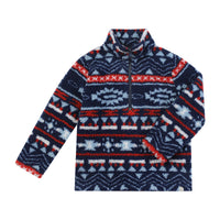 Me & Henry Macchu Sherpa in Navy Multi