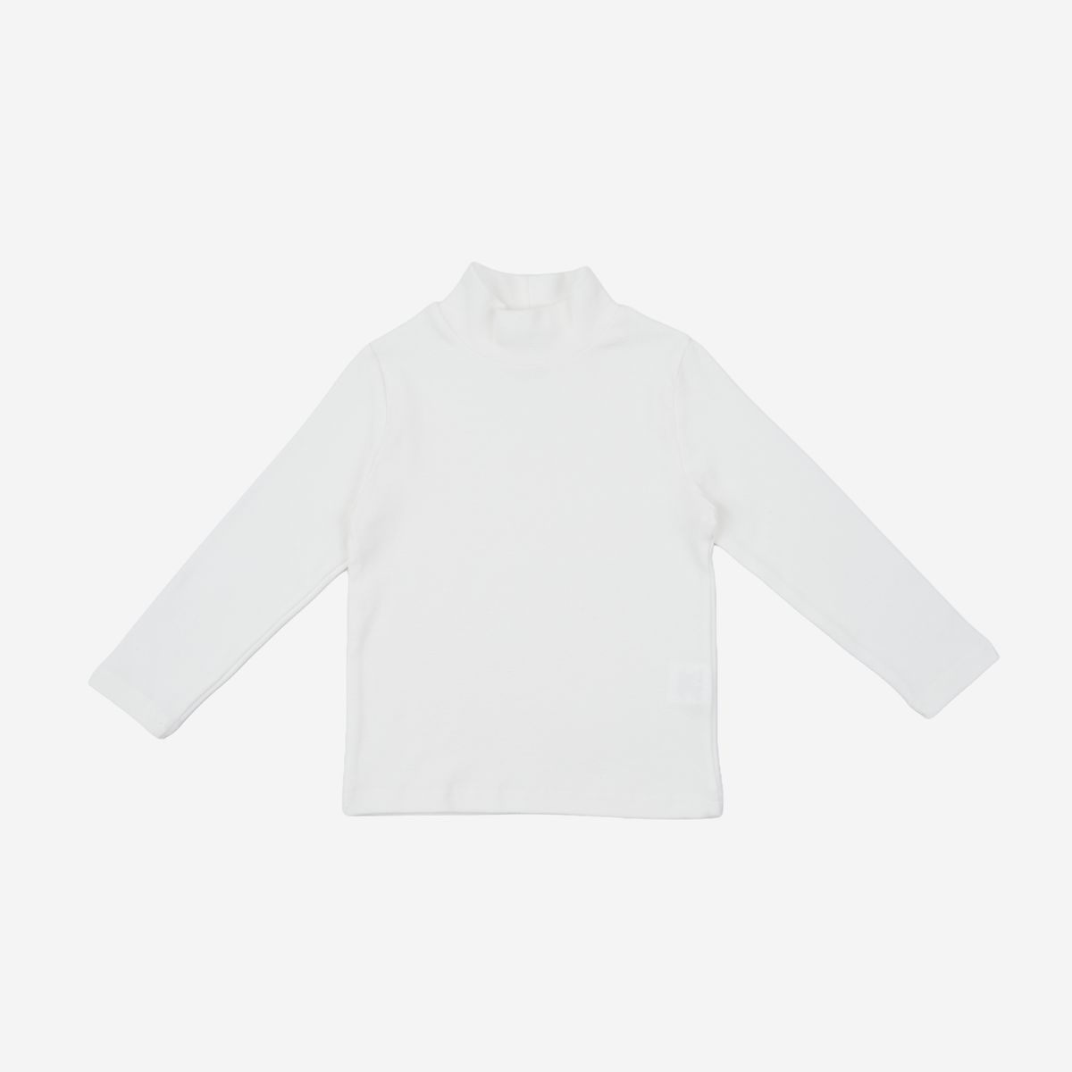 Petite Hailey Ollie Turtleneck Top in White