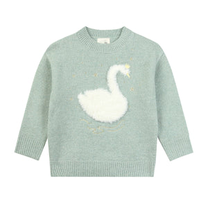 Vignette Nova Sweater in Swan