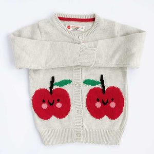 Good Apples Cardigan in Happy Apples