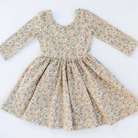 Good Apples Twirl Dress in Bella Brown Floral