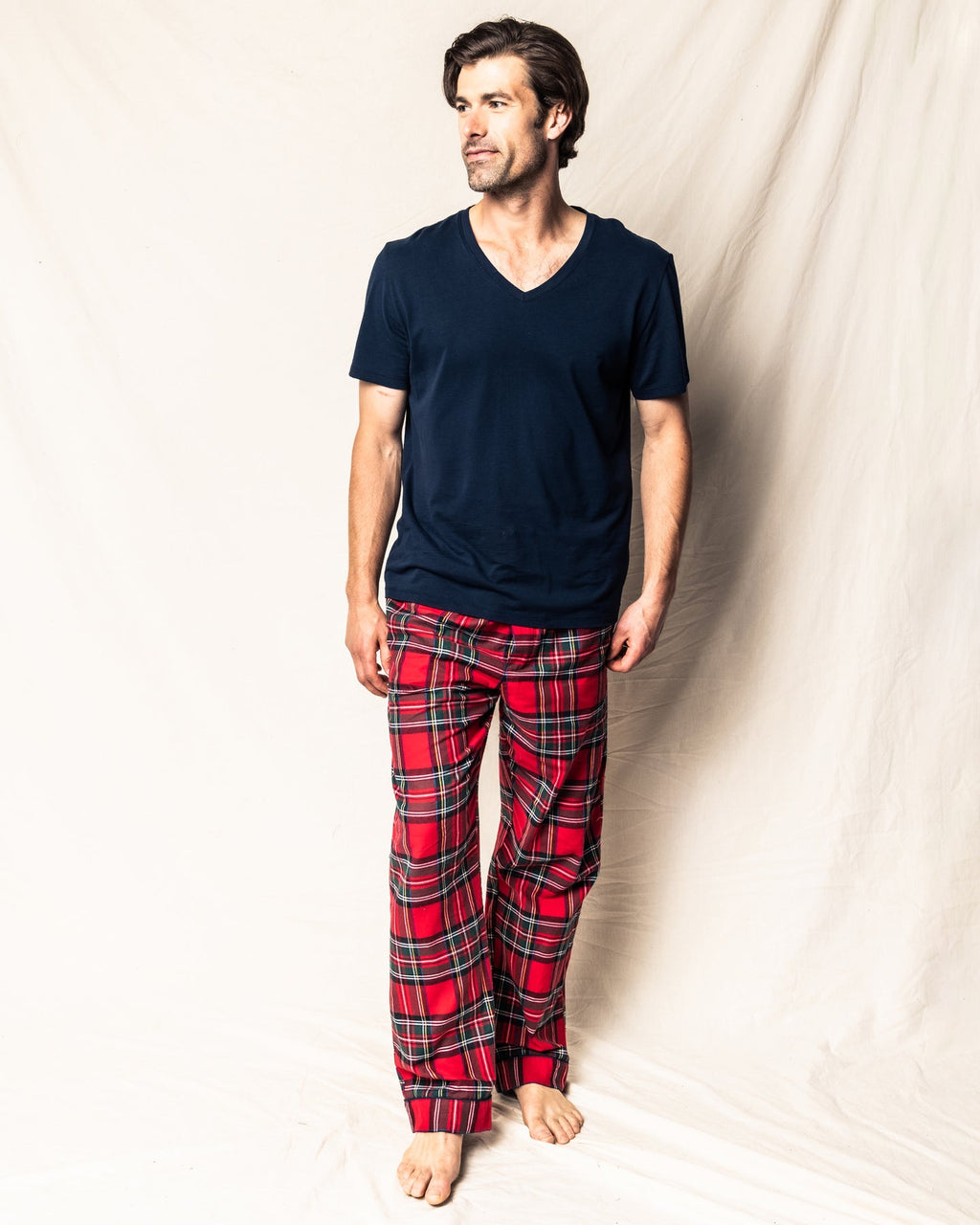 Petite Plume Men's Pajama Pants in Imperial Tartan