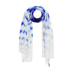 Mer St Barth 100% Cashmere Felted Dip Dye Shawl-Multiple Colors