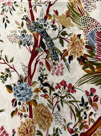 German Fuentes Handbags - Big Floral and Bird Rectangular Scarves