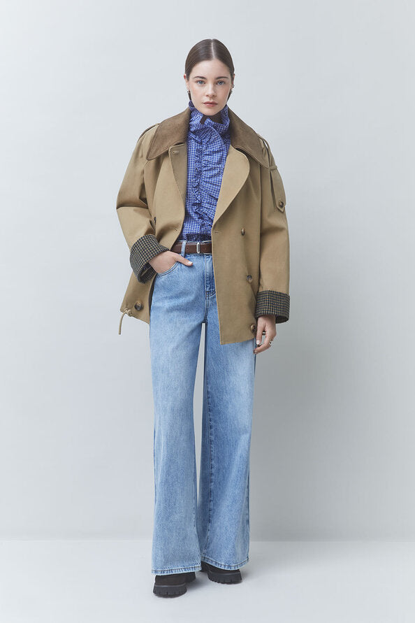 Suncoo Eden Trench in Camel