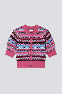 Suncoo Paris Gemoni Fancy Striped Cardigan