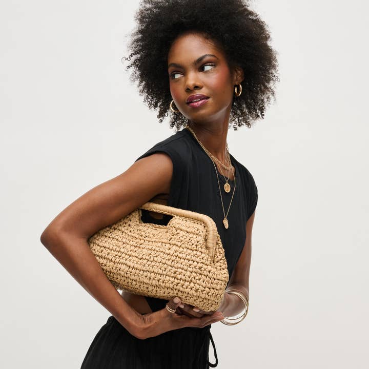 Urban Expressions Lani Clutch in Natural