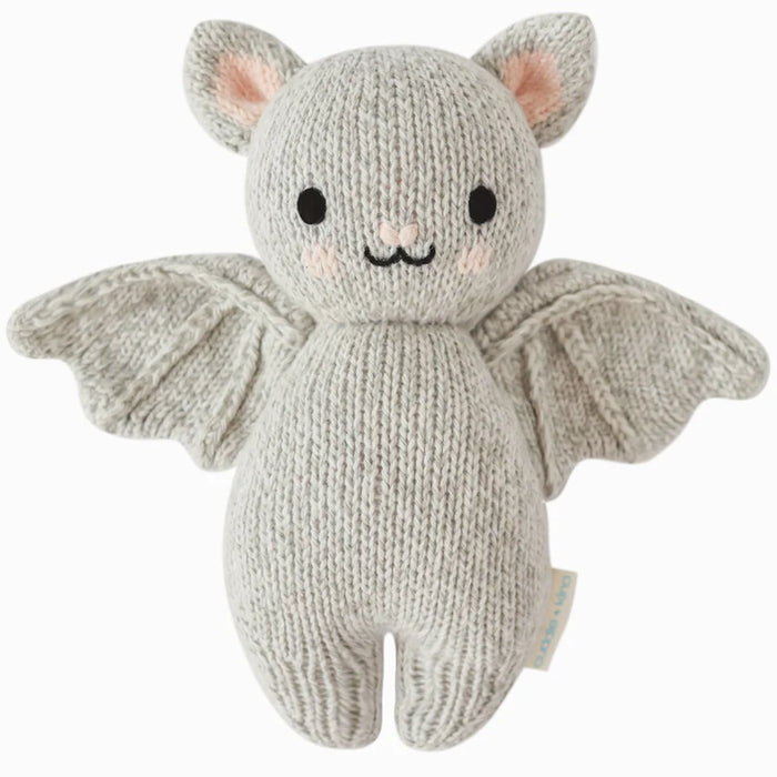 Cuddle + Kind Baby Bat in Grey