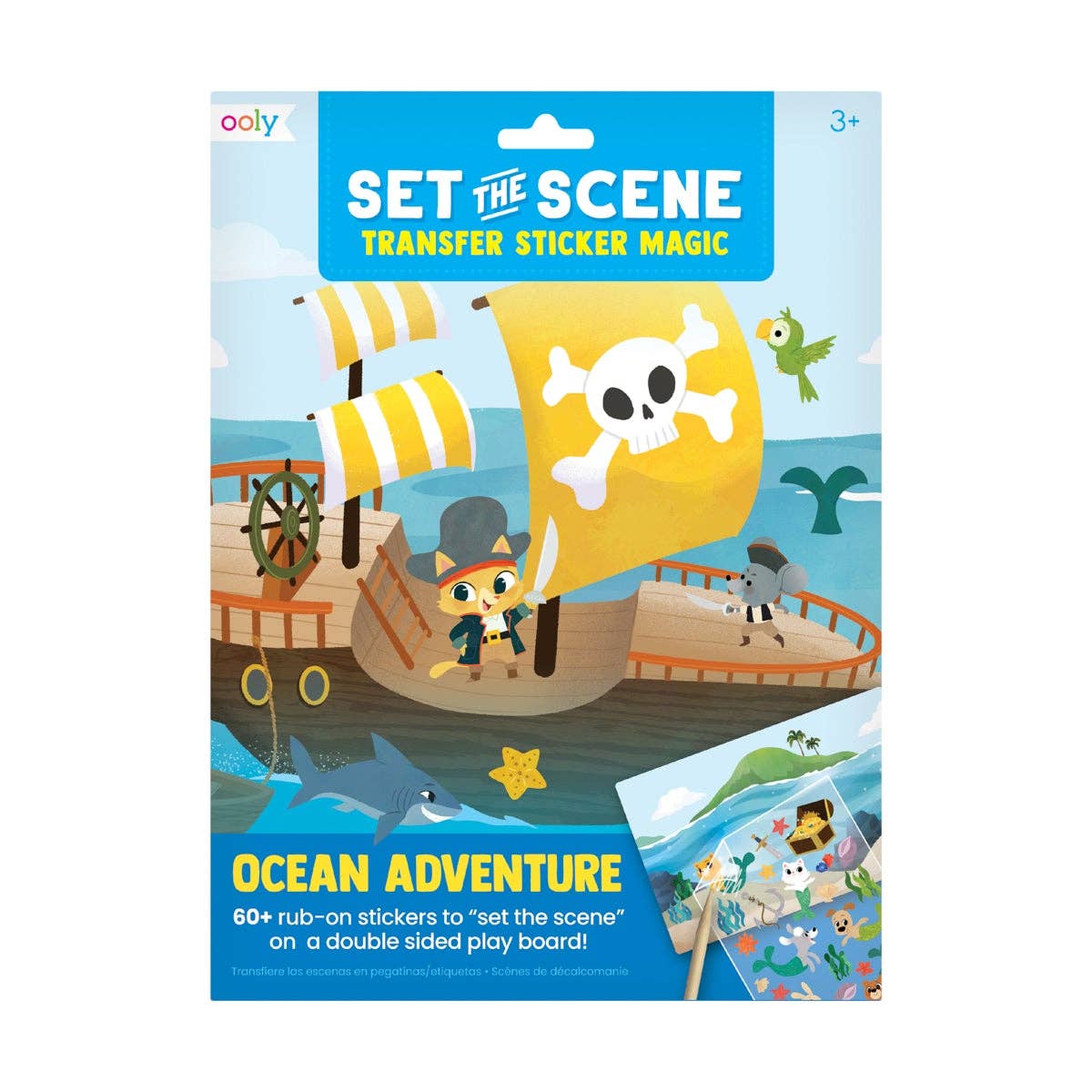 Ooly Set The Scene Transfer Sticker Magic-Multiple Styles!