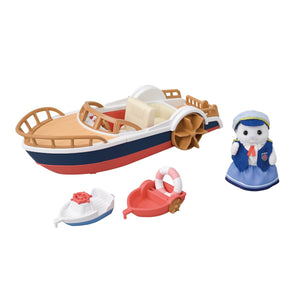 Calico Critters Seal Sailor's Leisure  Boat