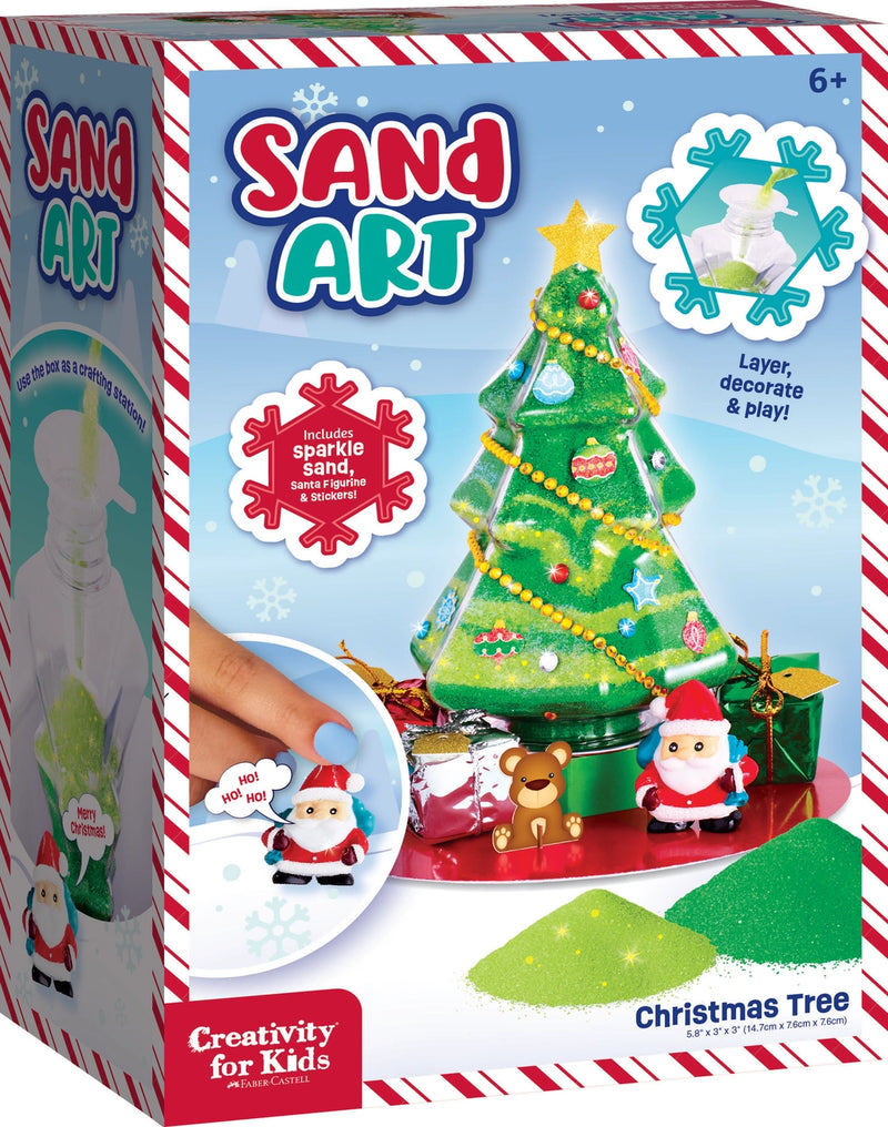 Faber-Castell Sand Art Christmas Tree Craft Kit