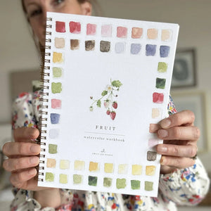 emily lex studio Fruit Watercolor Workbook