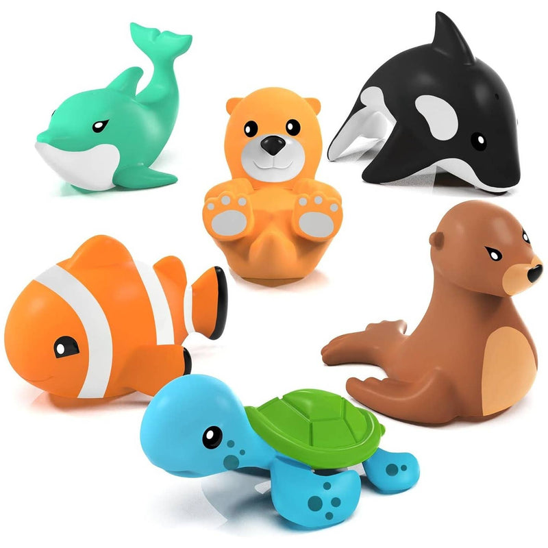 Tubworks Mold-Free Sea Creatures Bath Toys