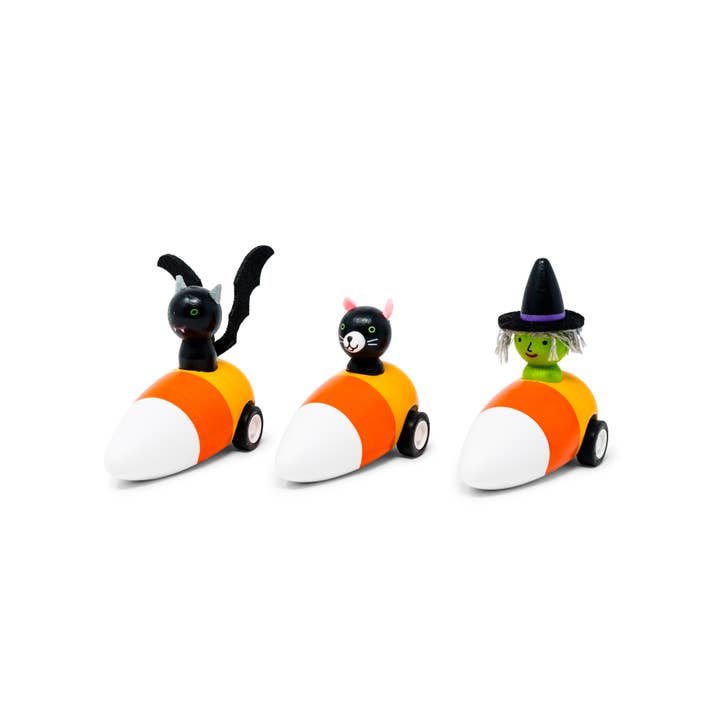 Jack Rabbit Pull Back Candy Corn Car-Assorted Styles!