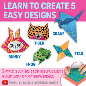 Faber-Castell Neon Origami Mini Kit