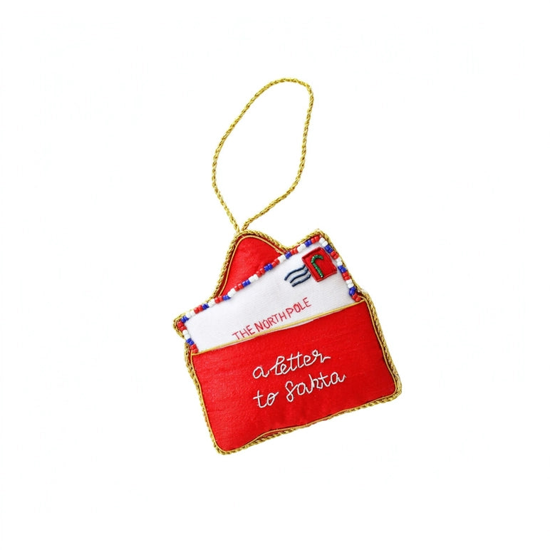 Jollity + Co Letter to Santa Ornament