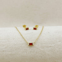 GoldFi 18k Gold Filled Celebration Birthstone Earrings