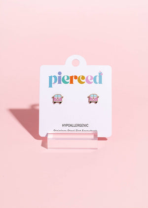 Pierced Co Retro Van Studs