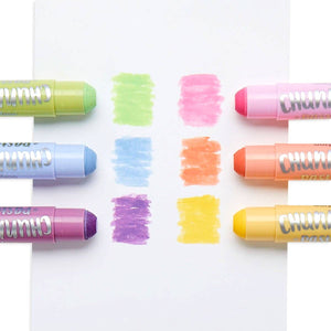 OOLY Chunkies Pastel Paint Sticks - Set of 6