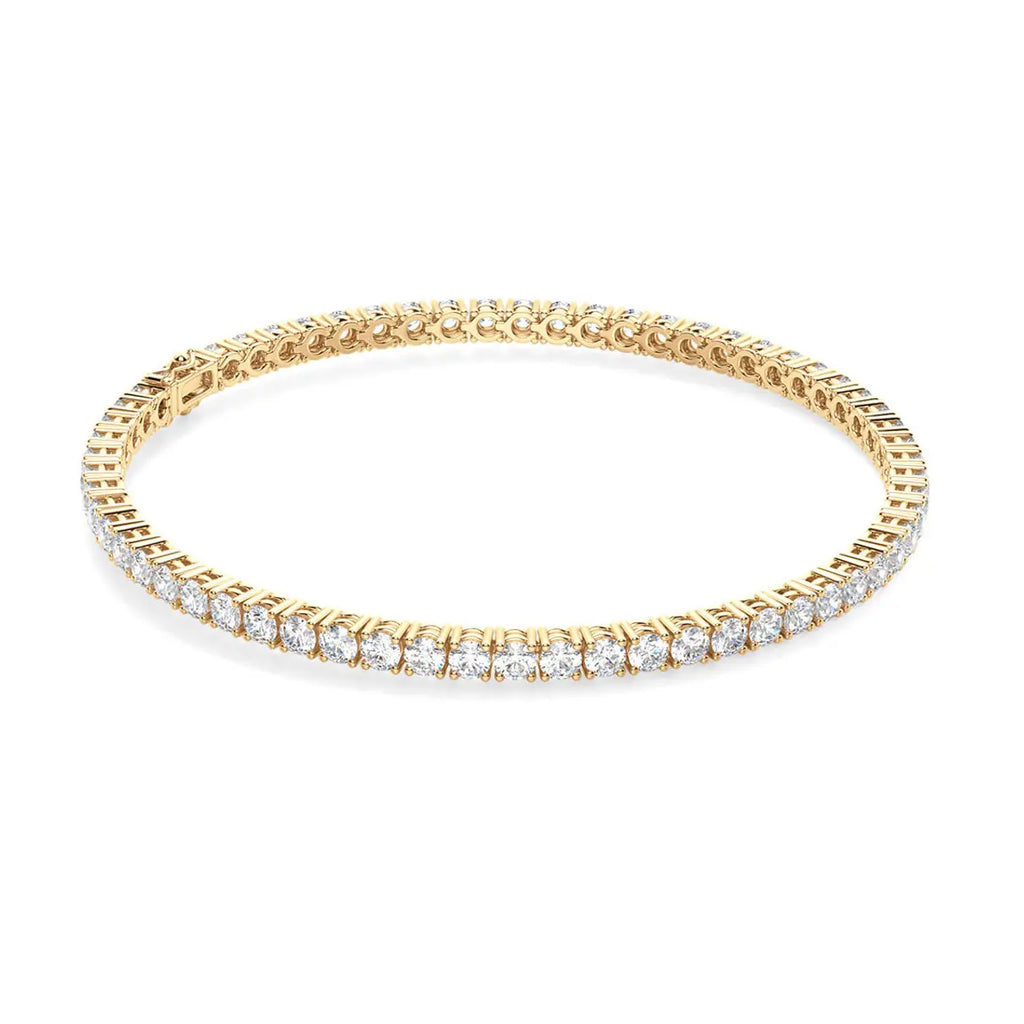 Elizabeth Stone Classic Tennis Bracelet in Gold